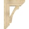 Ekena Millwork Legacy Slat Rough Sawn Bracket w/ Offset Brace, Douglas Fir, 8"W x 22"D x 30"H BKT0806X22X30LEC06RDF - alternate 3